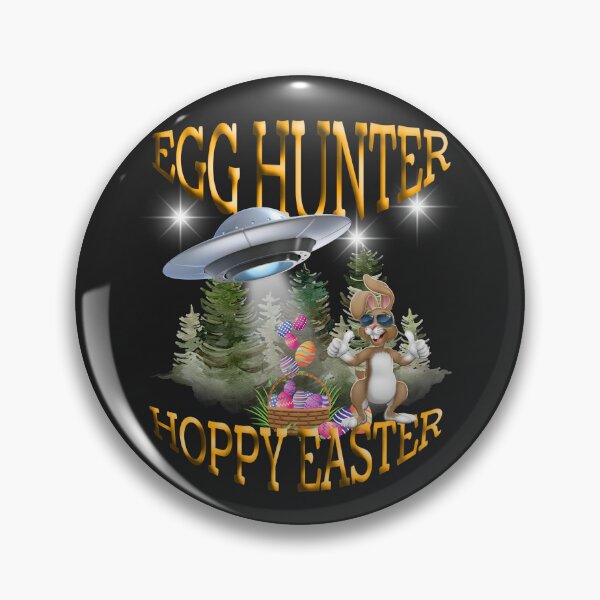 Item preview, UFO HUNTER, EASTER EGGS, ALIENS, SPACESHIP, EGG HUNT,  designed and sold by R B Chrystal.