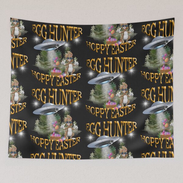 Item preview, UFO HUNTER, EASTER EGGS, ALIENS, SPACESHIP, EGG HUNT,  designed and sold by R B Chrystal.