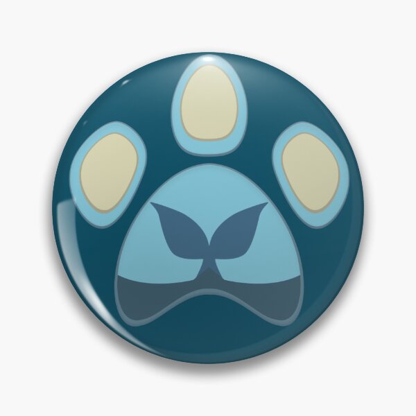 Item preview, Vaporeon Pawprint designed and sold by galaxydaydreams.