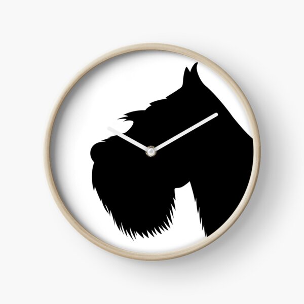 My Schnauzer Clock