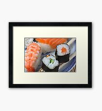 Sushi Framed Print