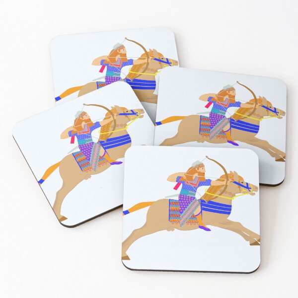 Item preview, Ancient Persian Knight Archer Warrior Riding Horse designed and sold by Anna Lemos.