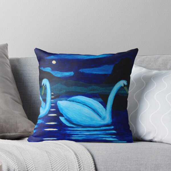 Item preview, 2 Swans, night, Lochinver designed and sold by David Hutchison.