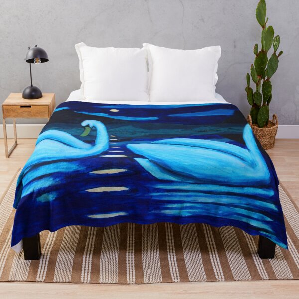 Item preview, 2 Swans, night, Lochinver designed and sold by David Hutchison.