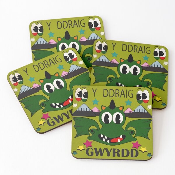 Item preview, Y Ddraig Gwyrdd designed and sold by Arlarlunydd.
