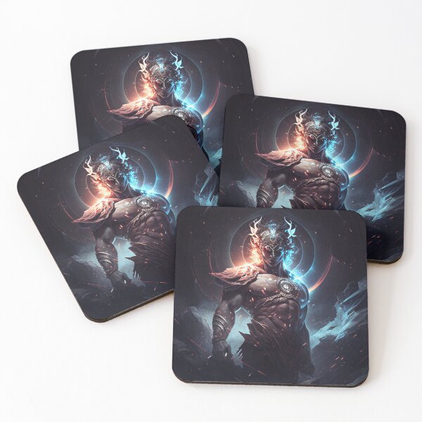 Item preview, Cosmic God Digital Art Print designed and sold by pathsofmeaning.