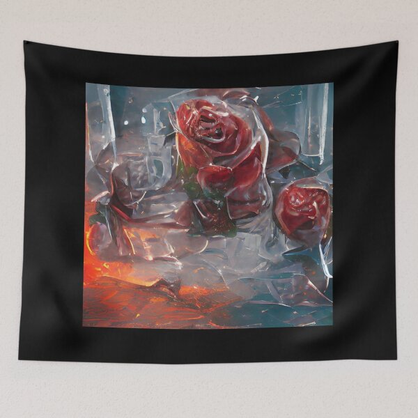 Item preview, Frozen Red Roses 6 - Throw Pillows and Prints.  designed and sold by ScatterHub.