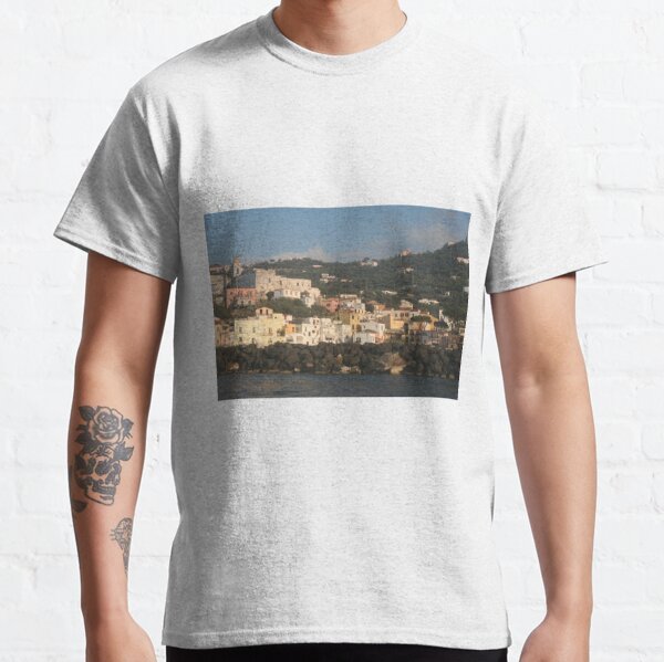 Massa Lubrense Italy from the sea on the way back from Capri Classic T-Shirt