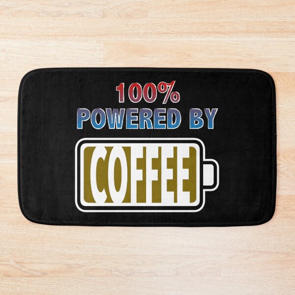 Item preview, 100% Powered By Coffee designed and sold by Moodific.