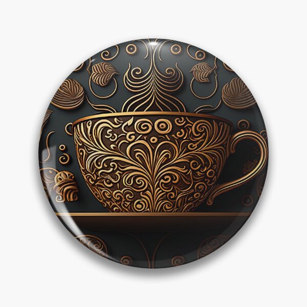 Item preview, Coffee and Cup Pattern designed and sold by Juliascutecornr.