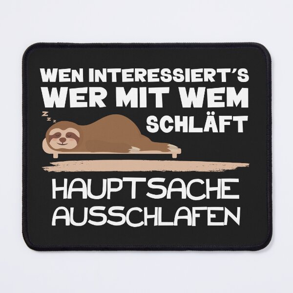 Item preview, "The main thing is to sleep in". Sloth. Ideal gift for students. designed and sold by silentcolors.