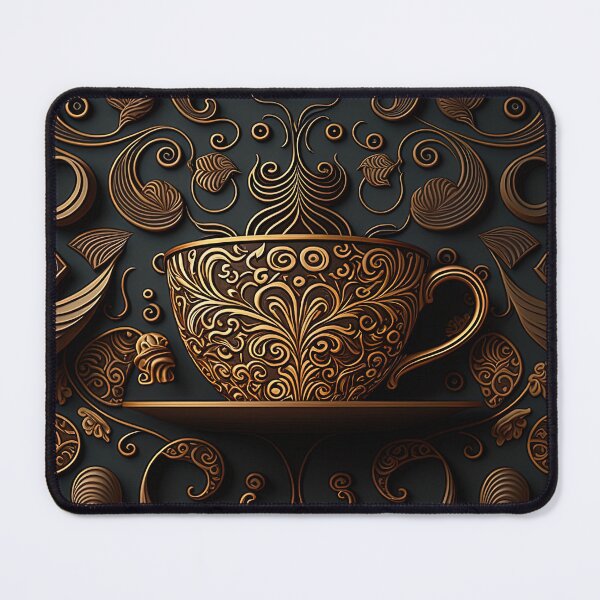 Item preview, Coffee and Cup Pattern designed and sold by Juliascutecornr.