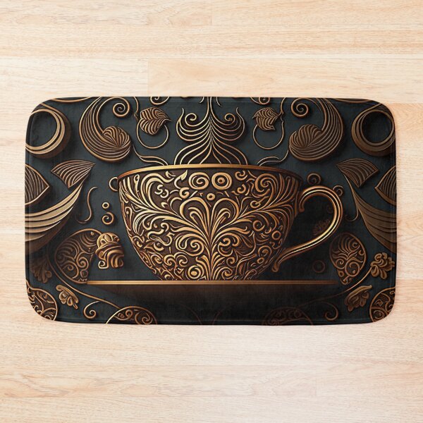 Item preview, Coffee and Cup Pattern designed and sold by Juliascutecornr.