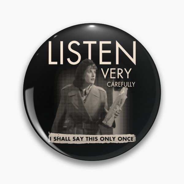 Item preview, Listen Very Carefully designed and sold by Aleksandar Kostjuk.