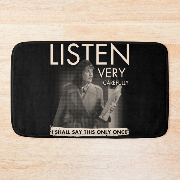 Item preview, Listen Very Carefully designed and sold by Aleksandar Kostjuk.