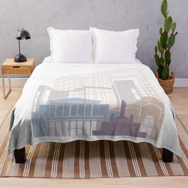 Item preview, NICOSIA SKYLINE POSTER PASTEL designed and sold by paulrommer.