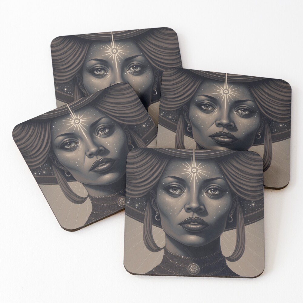 Item preview, Coasters (Set of 4) designed and sold by DistortedMonkey.