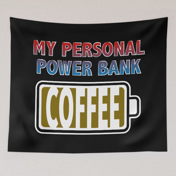 Item preview, My Personal Power Bank - Coffee designed and sold by Moodific.