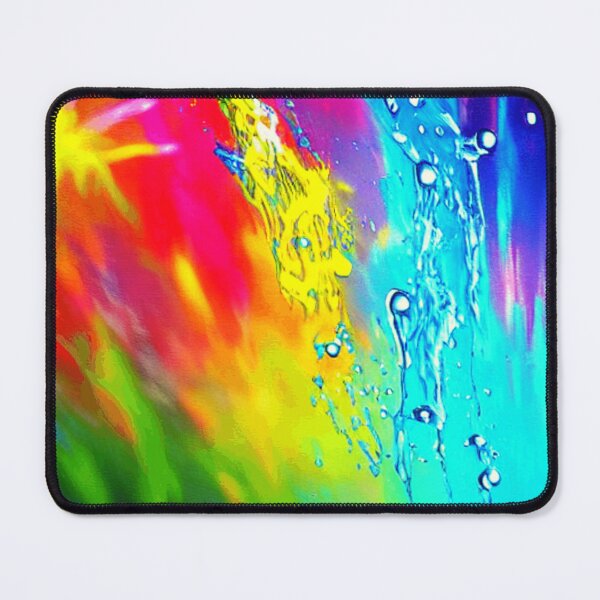 Item preview, Colorful Water Splash Abstract Poster designed and sold by skolfid brows ⭐⭐⭐⭐⭐ (5.0).