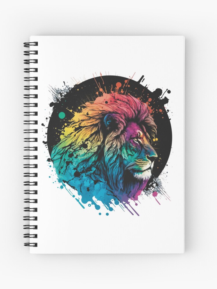 Lion-Colour Vector Art and Stipple Stock Vector - Illustration of mane,  roaring: 104717395