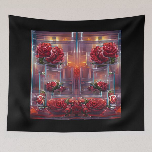 Item preview, Frozen Red Roses 7 - Throw Pillows and Prints.  designed and sold by ScatterHub.