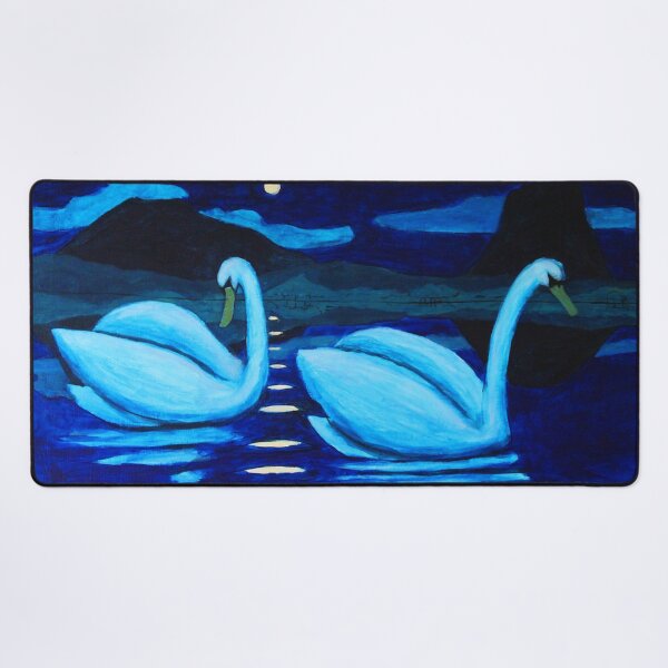 Item preview, 2 Swans, night, Lochinver designed and sold by David Hutchison.