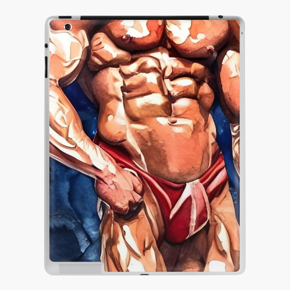 muscle man iPad Case & Skin for Sale by KnitNknot