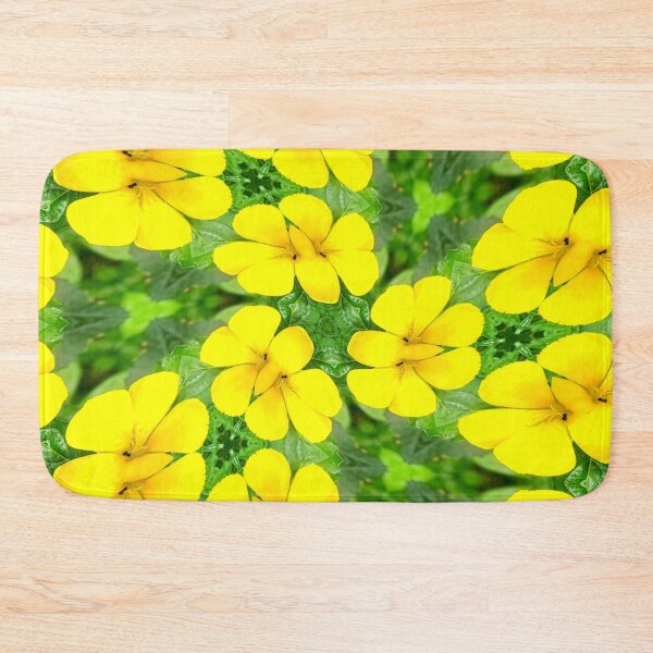 Item preview, Bright Yellow Flower Pattern designed and sold by Patternflower.