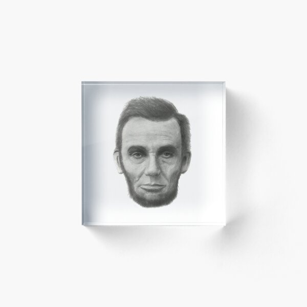 Abe. Acrylic Block
