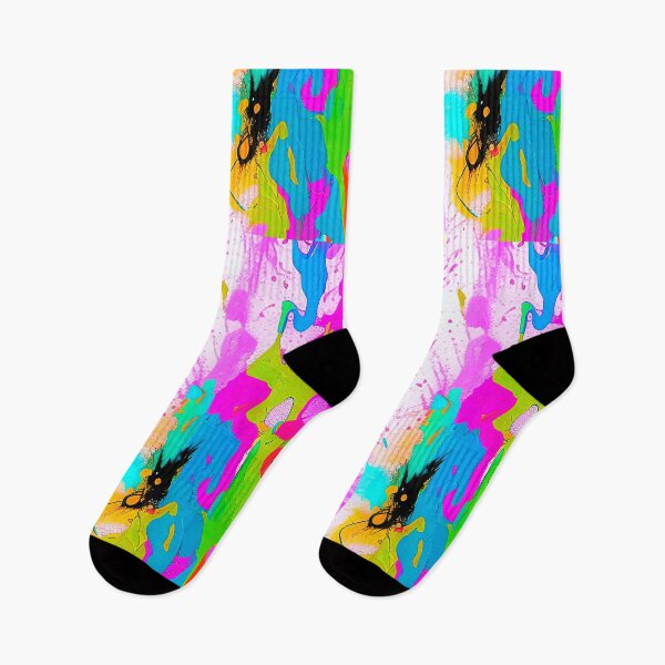 Item preview, Abstracty. Super colorful abstract expressionism designed and sold by Neo-Expression.