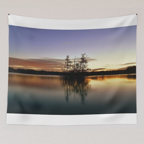 Item preview, Fleet Pond - Still winter dawn designed and sold by martin bullimore.