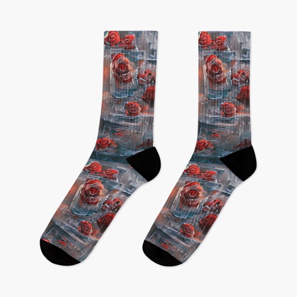 Item preview, Frozen Red Roses 8 - Throw Pillows and Prints.  designed and sold by ScatterHub.