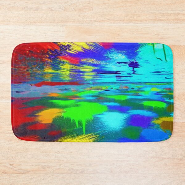 Item preview, Colorful Water Splash Abstract Poster designed and sold by skolfid brows ⭐⭐⭐⭐⭐ (5.0).