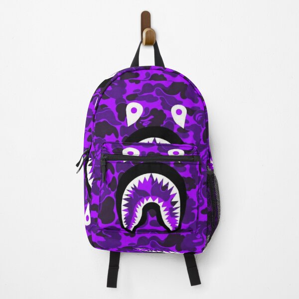 A BATHING APE® Shark camouflage-print Backpack - Farfetch