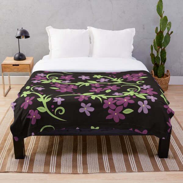 Item preview, Flower Fest on Black designed and sold by PegasusDesigns.