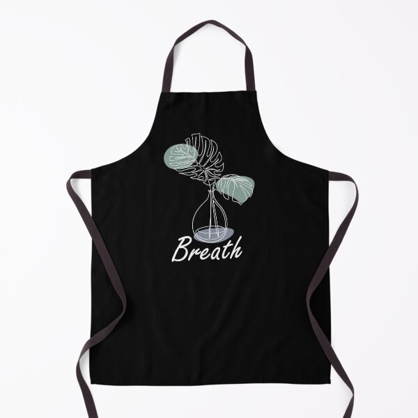 Item preview, Breath, one line plant, inspirational meanings designed and sold by Targeted Inspire.