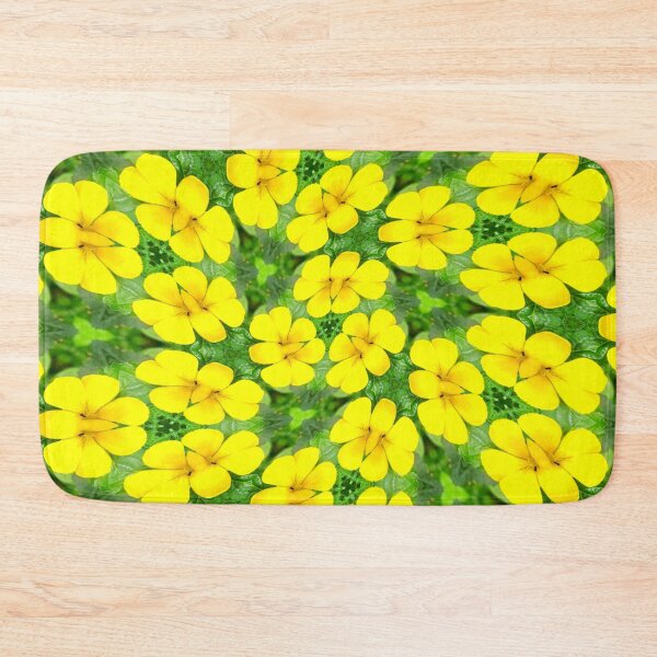 Item preview, Bright Yellow Flower Pattern designed and sold by Patternflower.