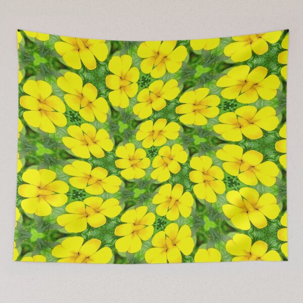 Item preview, Bright Yellow Flower Pattern designed and sold by Patternflower.