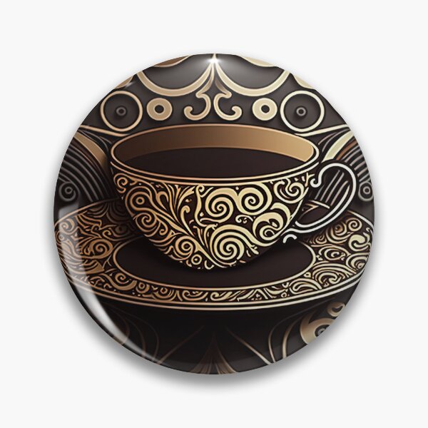 Item preview, Best Classic Coffee Time - Pattern Design designed and sold by Juliascutecornr.