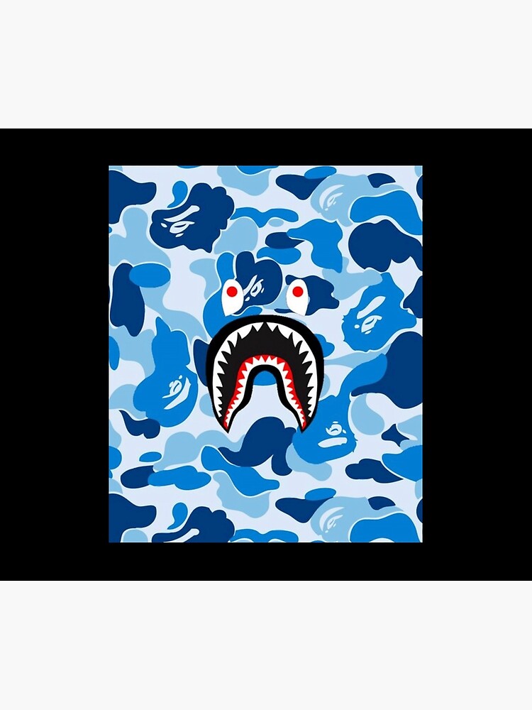 bape shark Canvas Print for Sale by hadirsalim