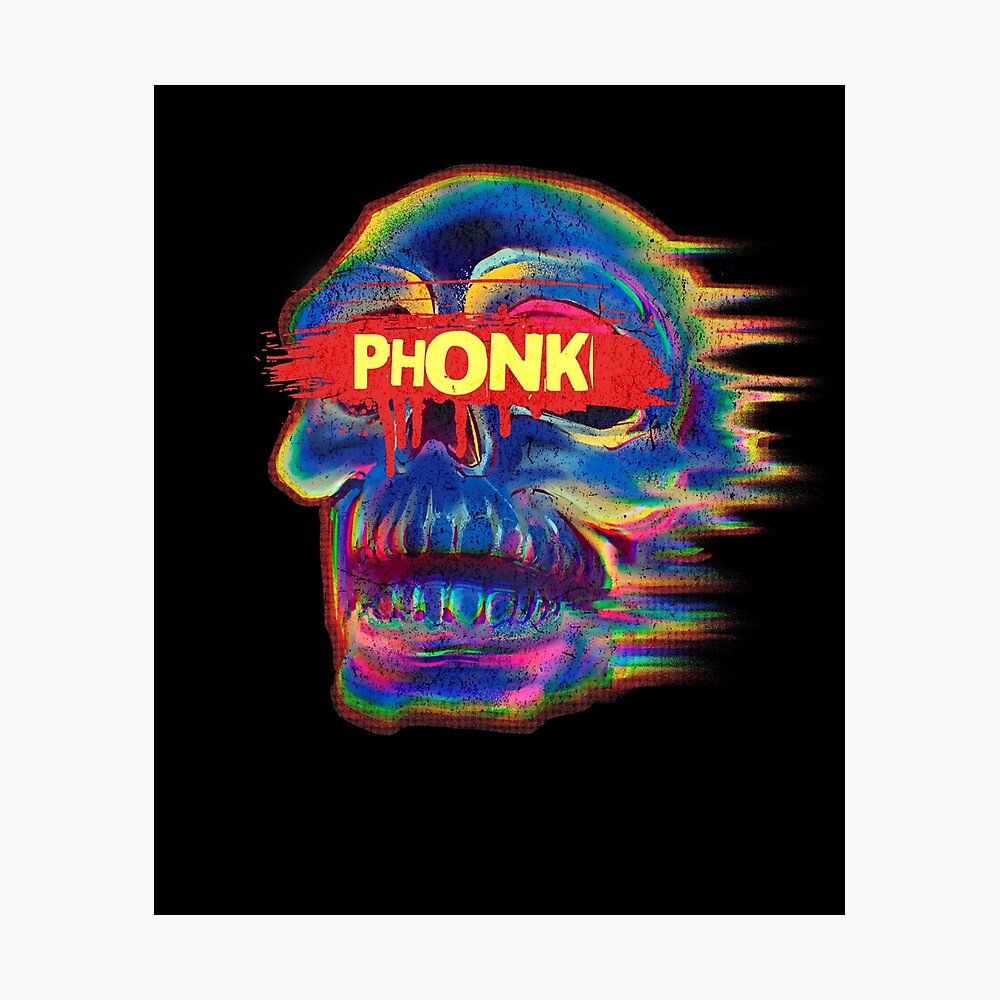 Phonk Music Skull