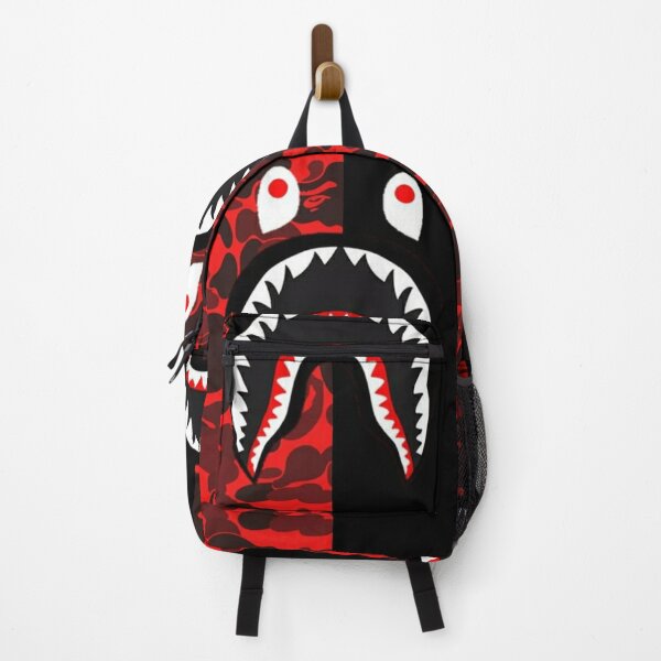 Kluisje mozaïek kreupel Bape Shark Backpacks for Sale | Redbubble