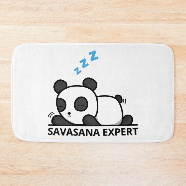 Item preview, SAVASANA EXPERT - Lazy Yoga Panda designed and sold by Merigold.