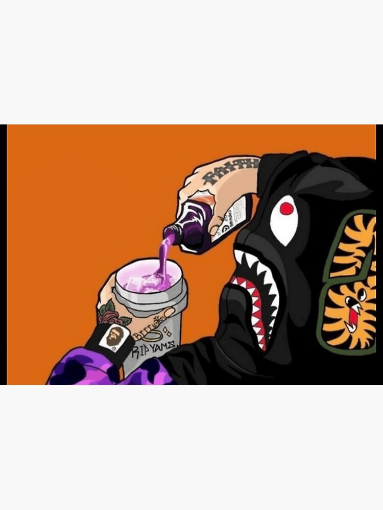 bape shark Canvas Print for Sale by hadirsalim