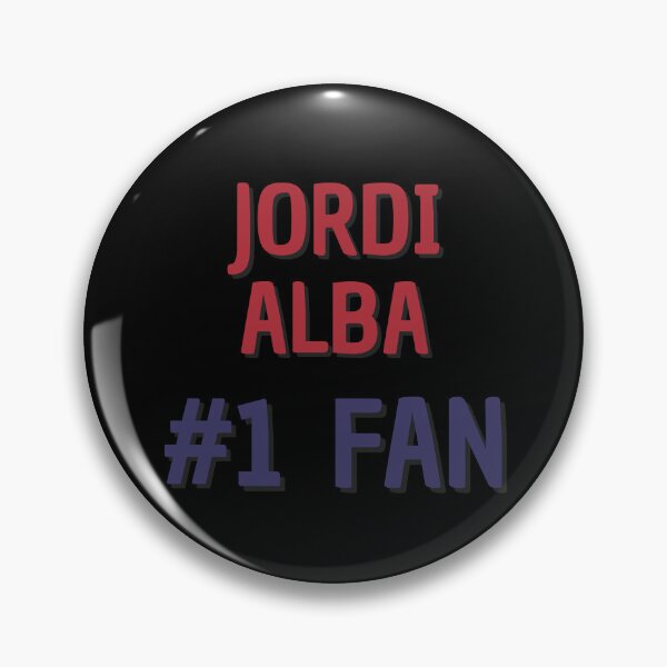 Item preview, Jordi Alba - #1 Fan designed and sold by Rybariuns.
