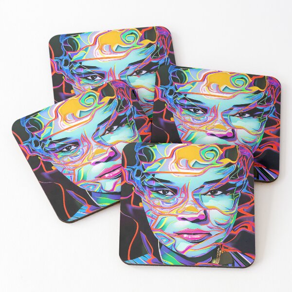 Item preview, Bright and Bold: A Woman's Face in Color Gift designed and sold by TMelonShop.