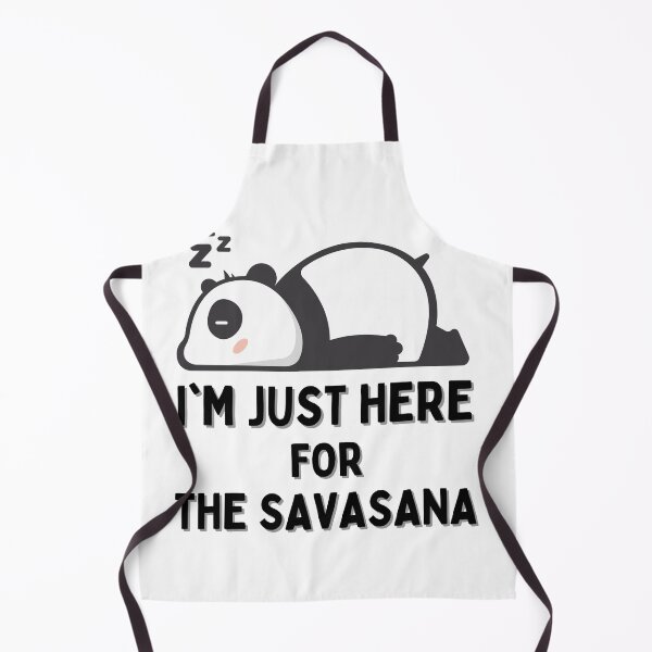Item preview, I'm Just Here For The Savasana - Lazy Yoga Panda designed and sold by Merigold.