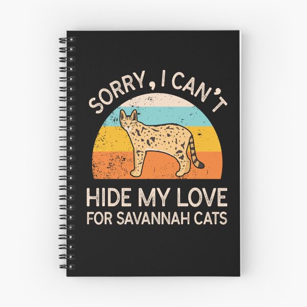 Item preview, Cant Hide My Love Savannah Cat Kitten designed and sold by MooonTees.