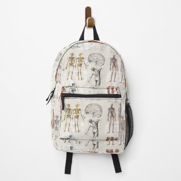 Item preview, Vintage Anatomy Biology Art Collage Pattern designed and sold by idovedesign.