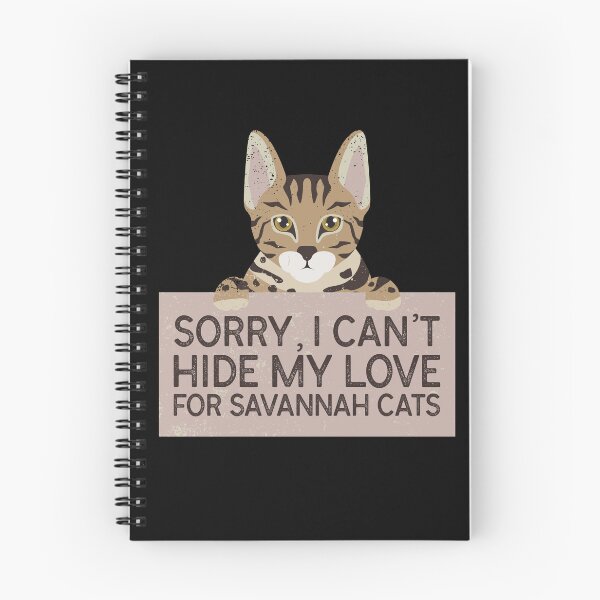 Item preview, Cant Hide My Love Savannah Cat Kitten designed and sold by MooonTees.